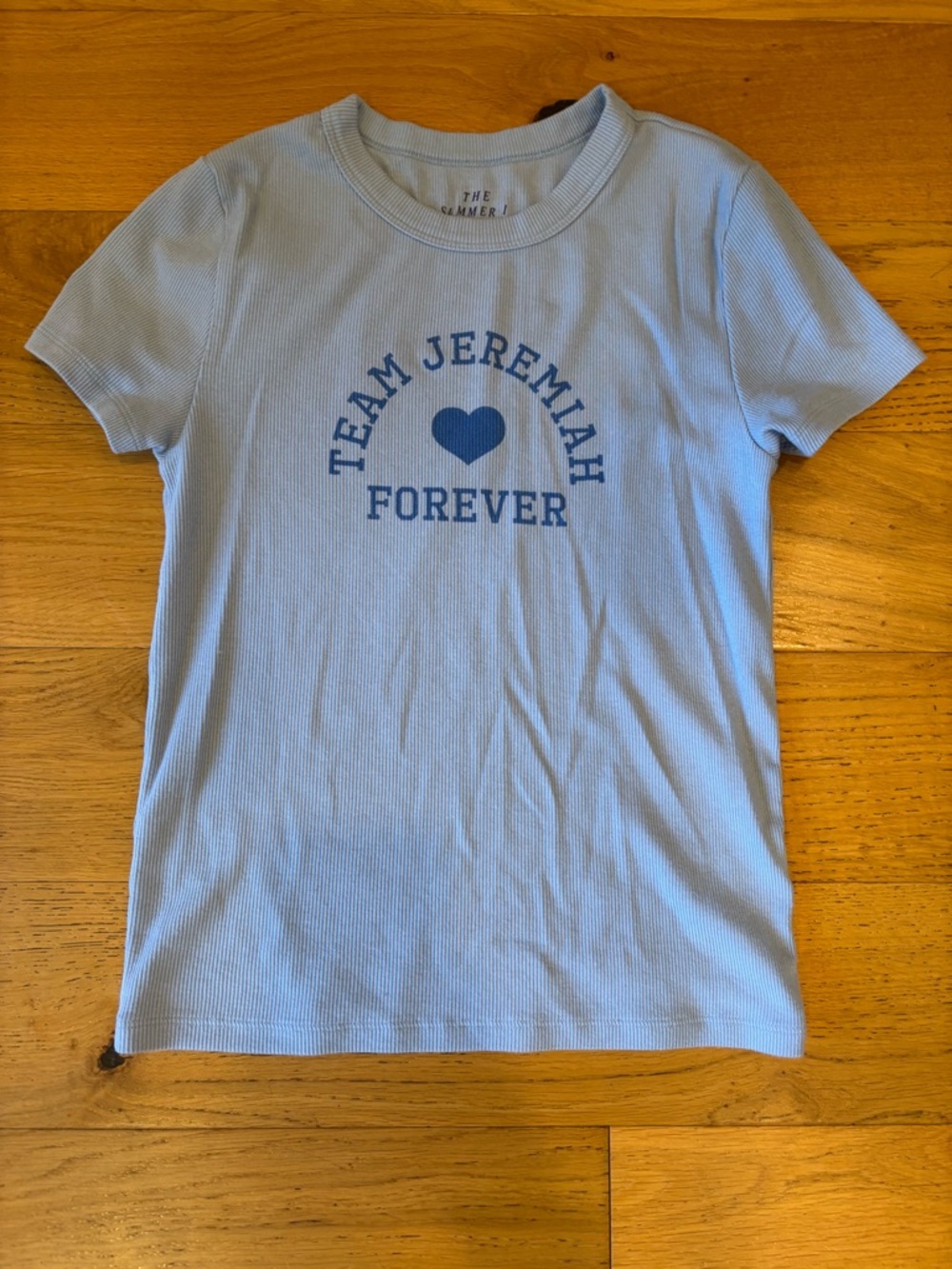 'Team Jeremiah Forever' Baby Tee Summer I Turned Pretty Jere Belly Conrad